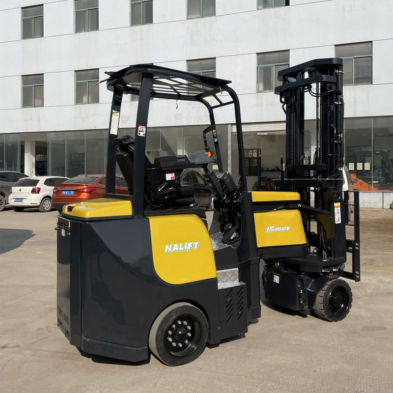 6 units Nalift VNA articulated forklifts were shipped to a new dealer